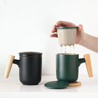 Tea Infuser Cup with Ergo Handle
