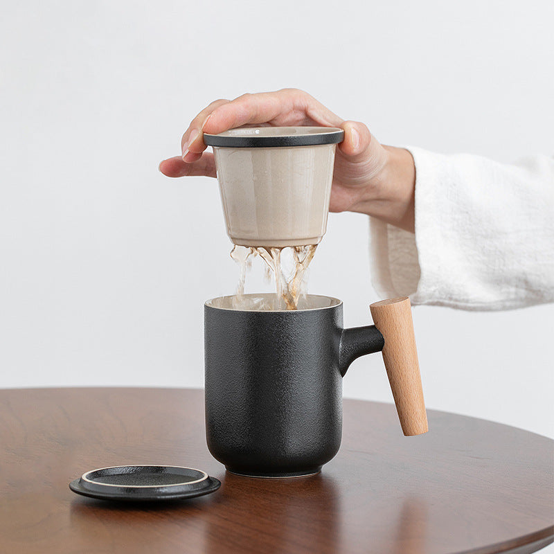 Tea Infuser Cup with Ergo Handle